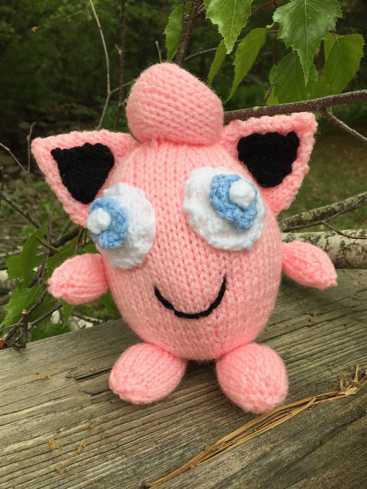 Jigglypuff knitting pattern