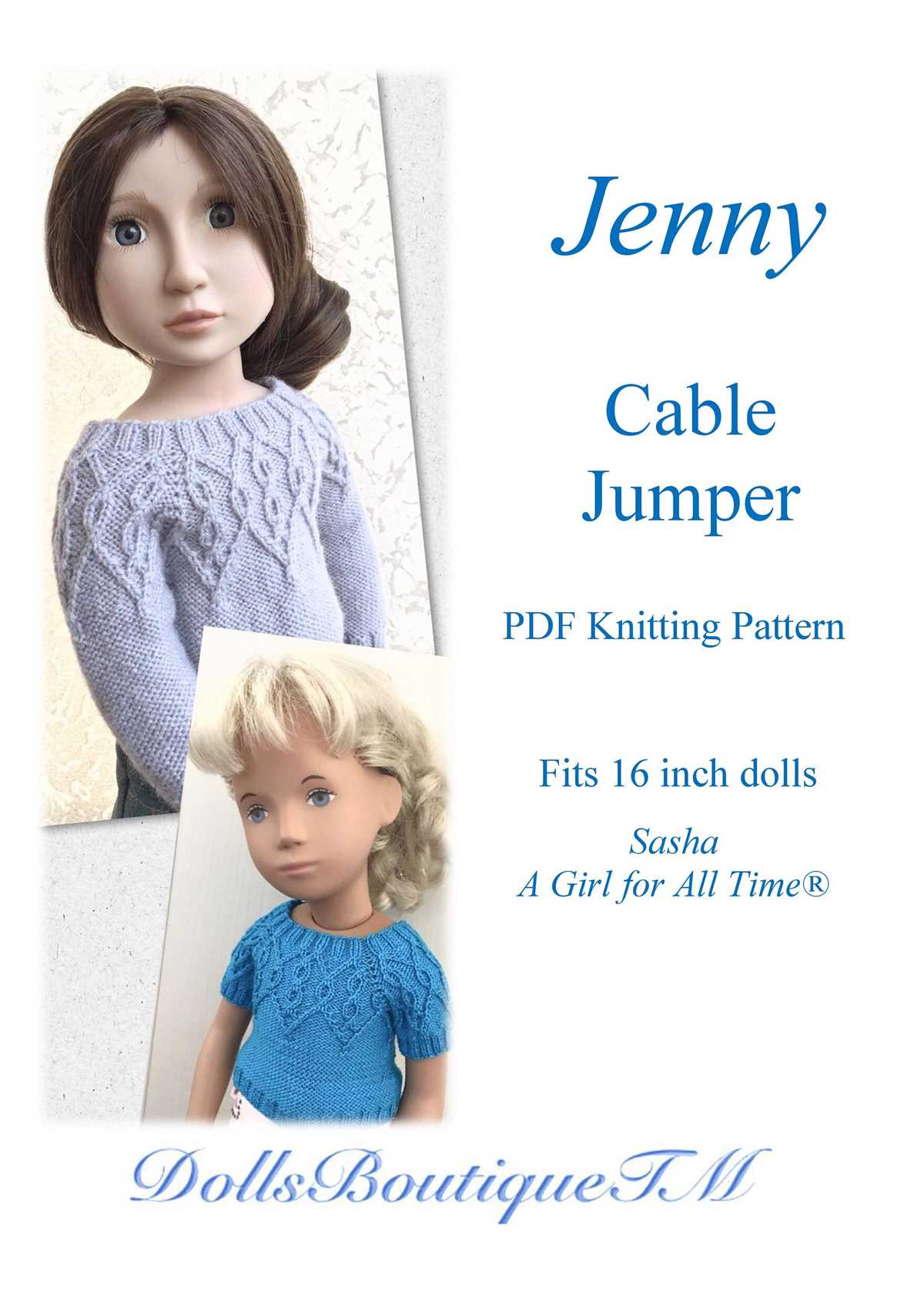 Free 12 inch doll knitting patterns