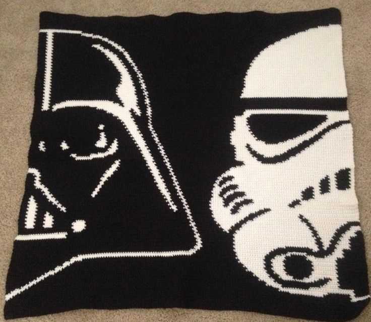 Star wars knit blanket pattern