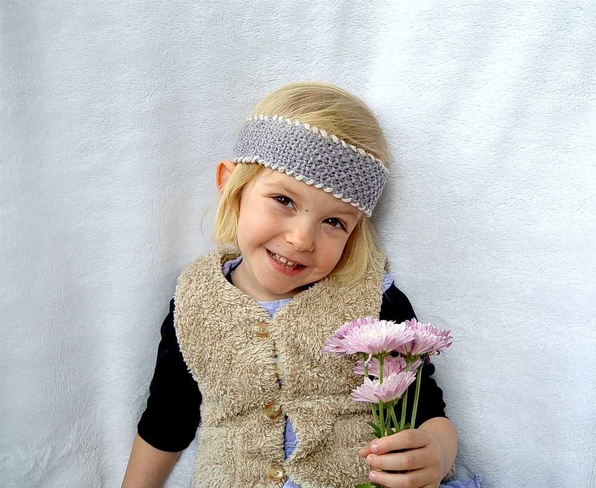 Seed stitch knit headband pattern