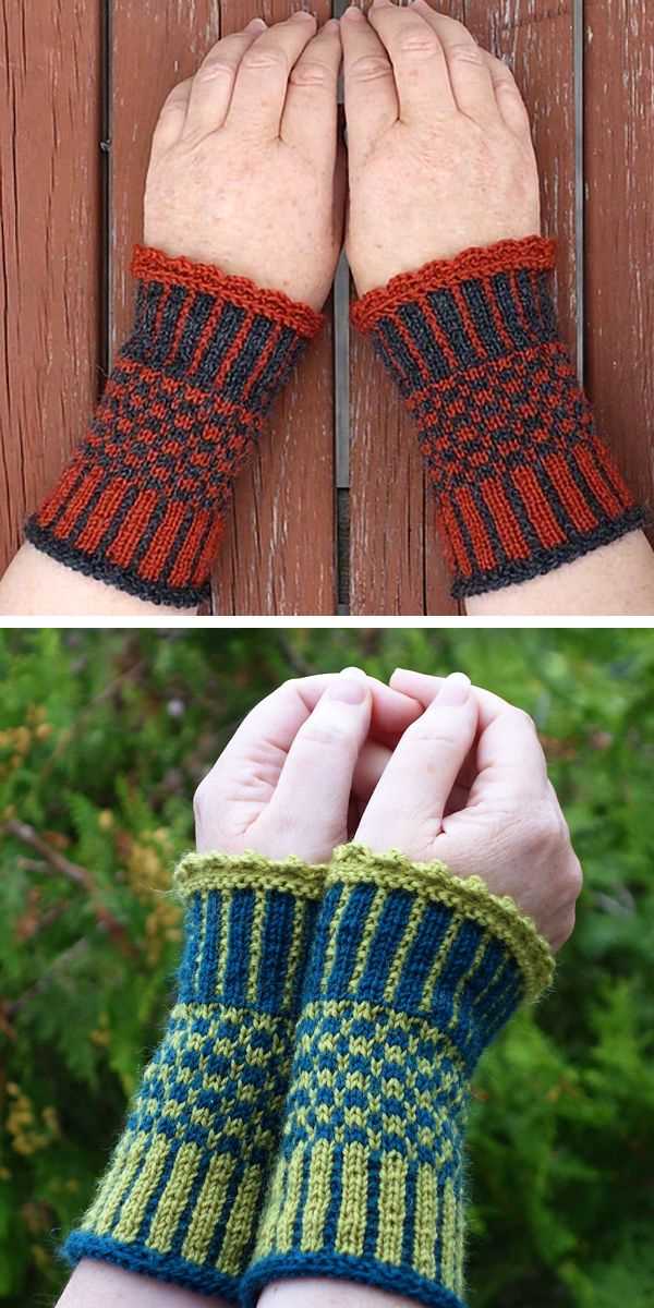 Knitting patterns for wrist warmers