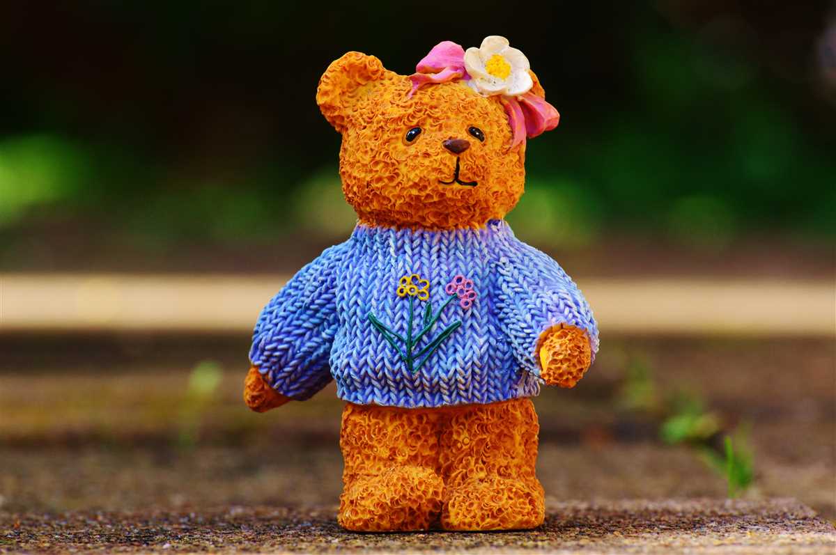 Teddy bear sweater knitting pattern