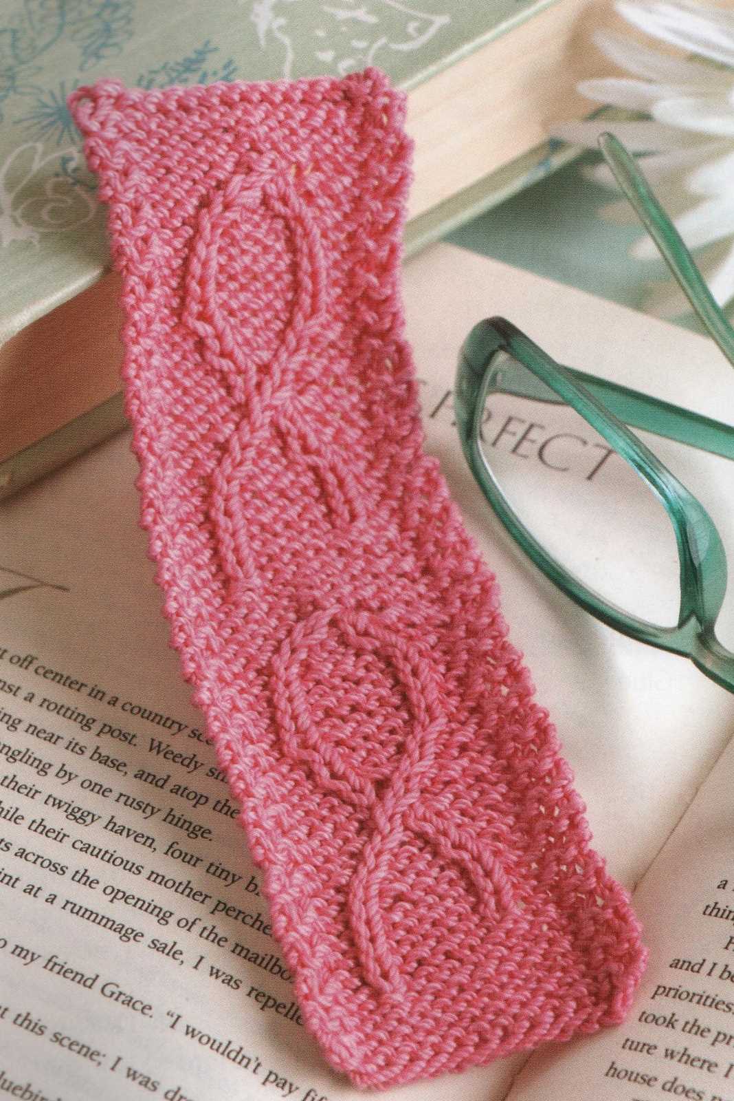 Bookmark knitting pattern