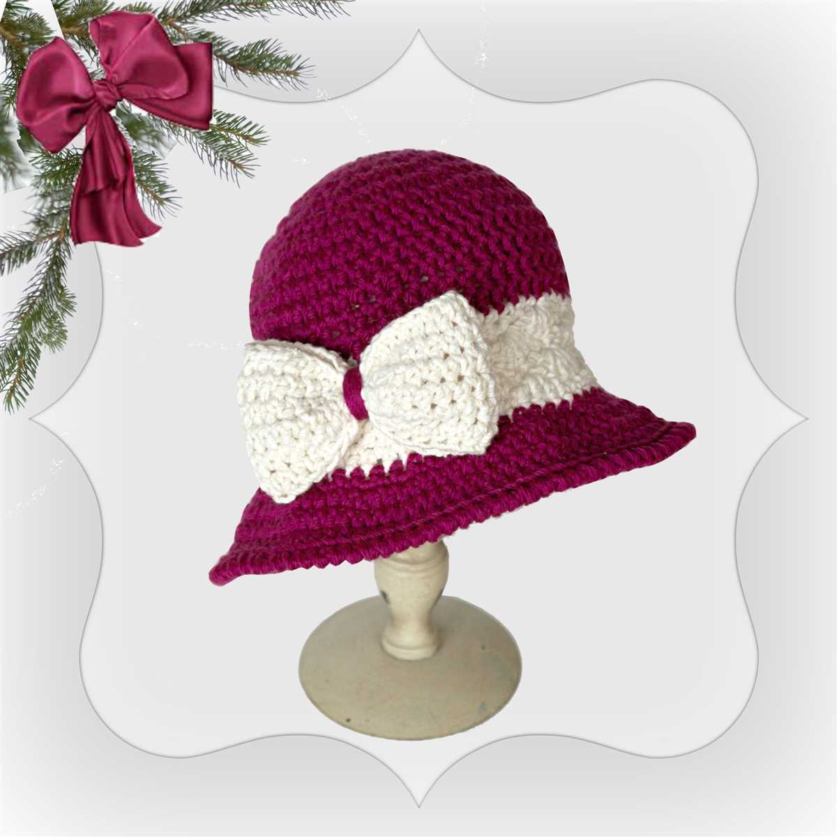 Knitting pattern for christmas hat