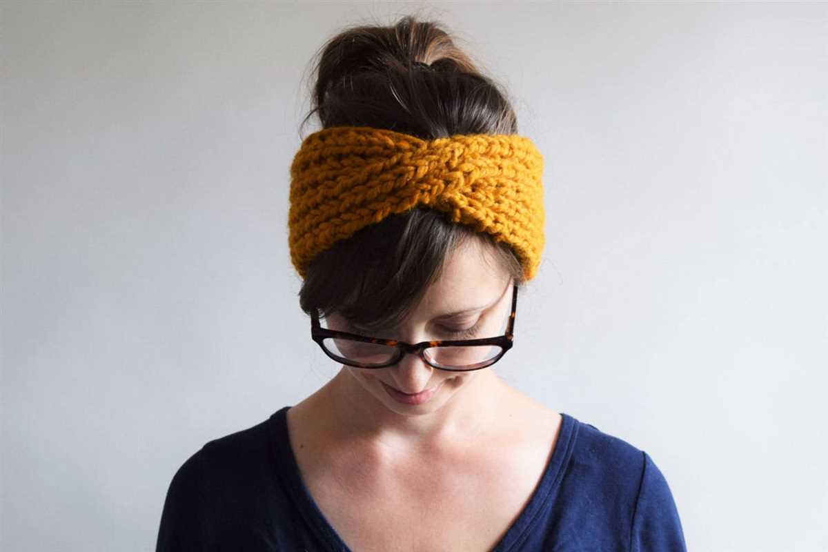 Cable knit headband pattern free uk