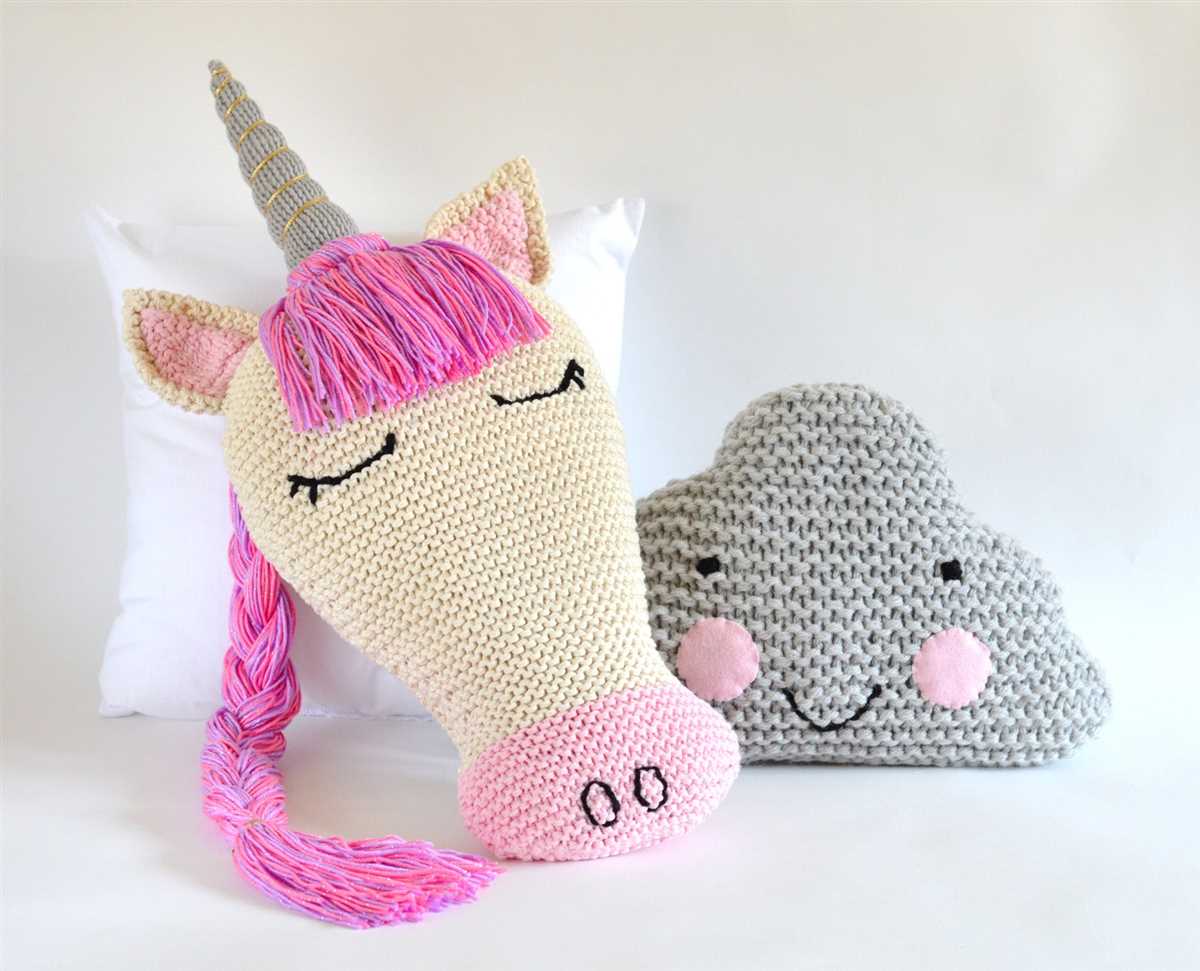 Knit free unicorn knitting pattern