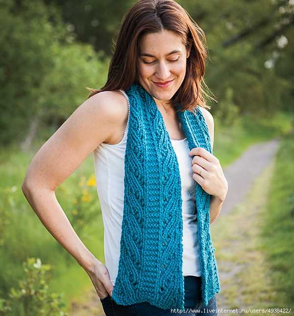 Free knitting patterns for women's scarves