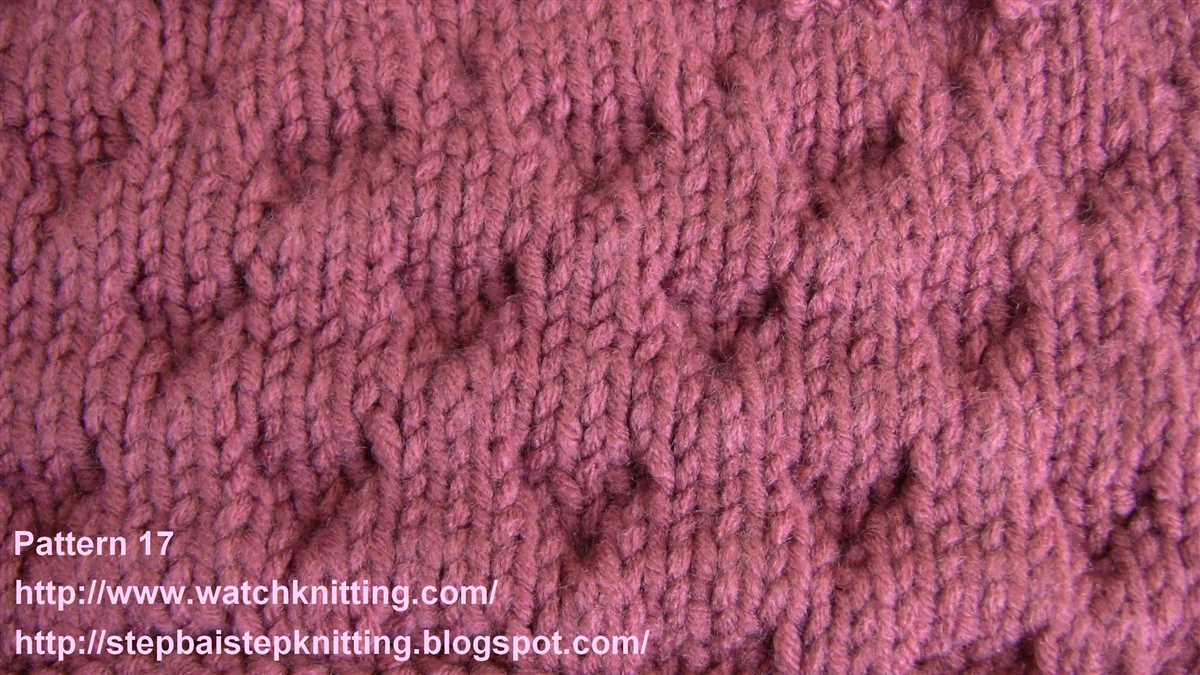 Free knitting patterns tutorials