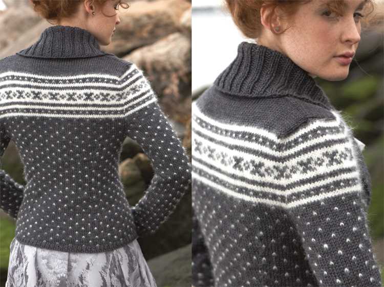 Free fair isle cardigan knitting patterns