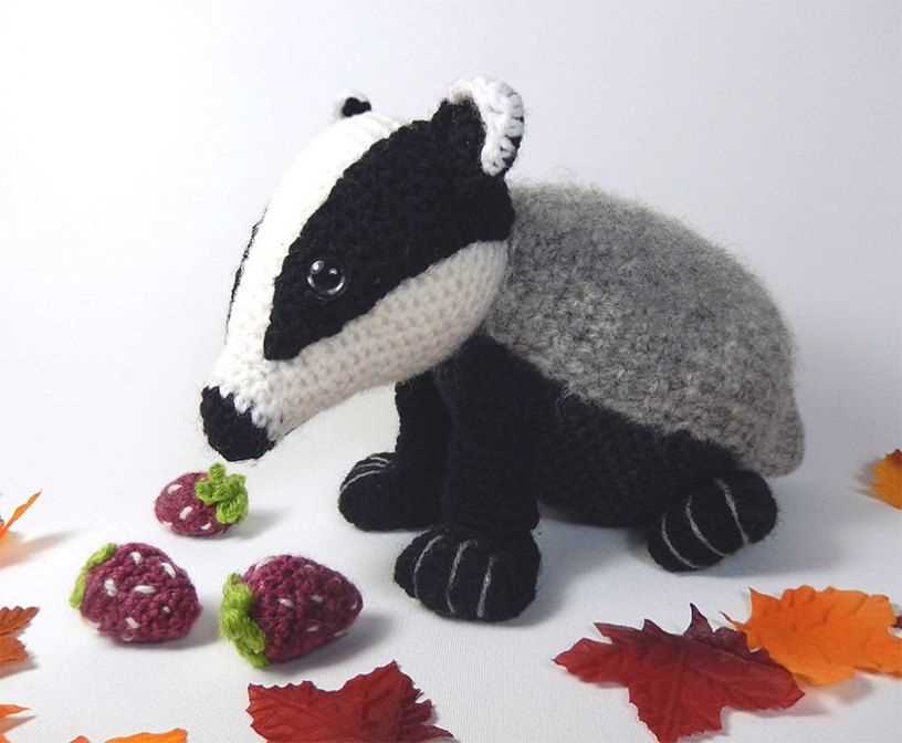 Honey badger knitting pattern