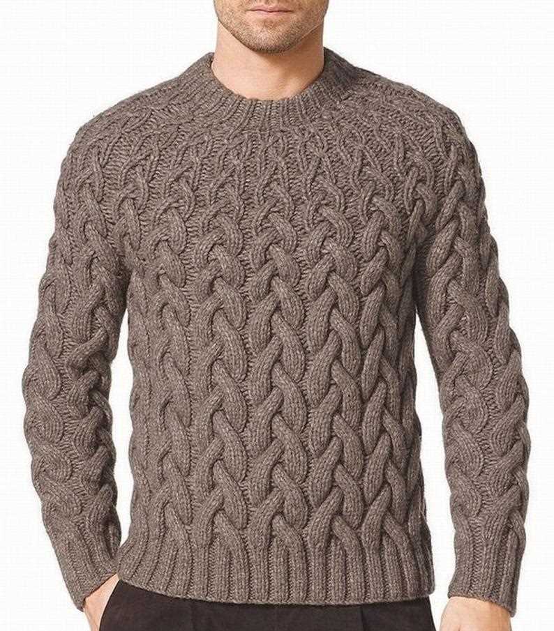Men's fisherman knit patterns free
