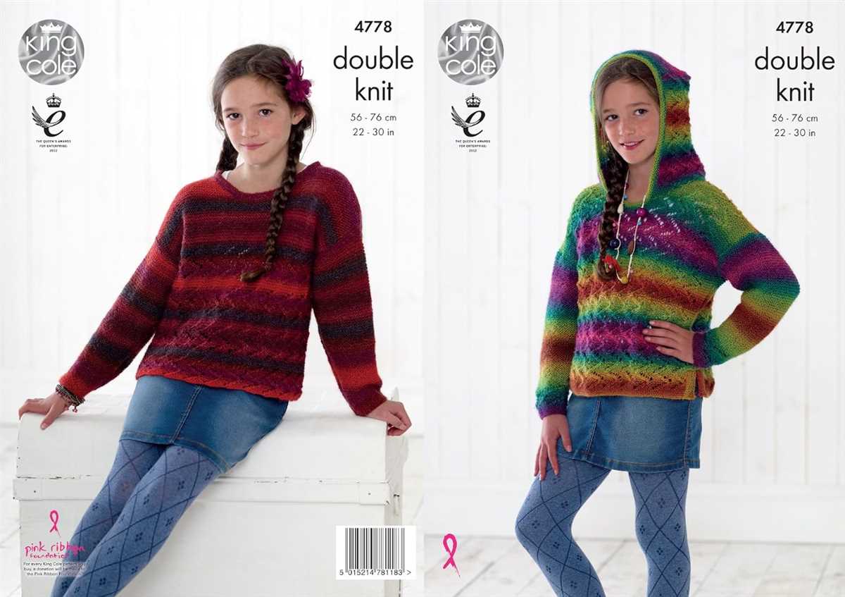 King cole double knitting patterns