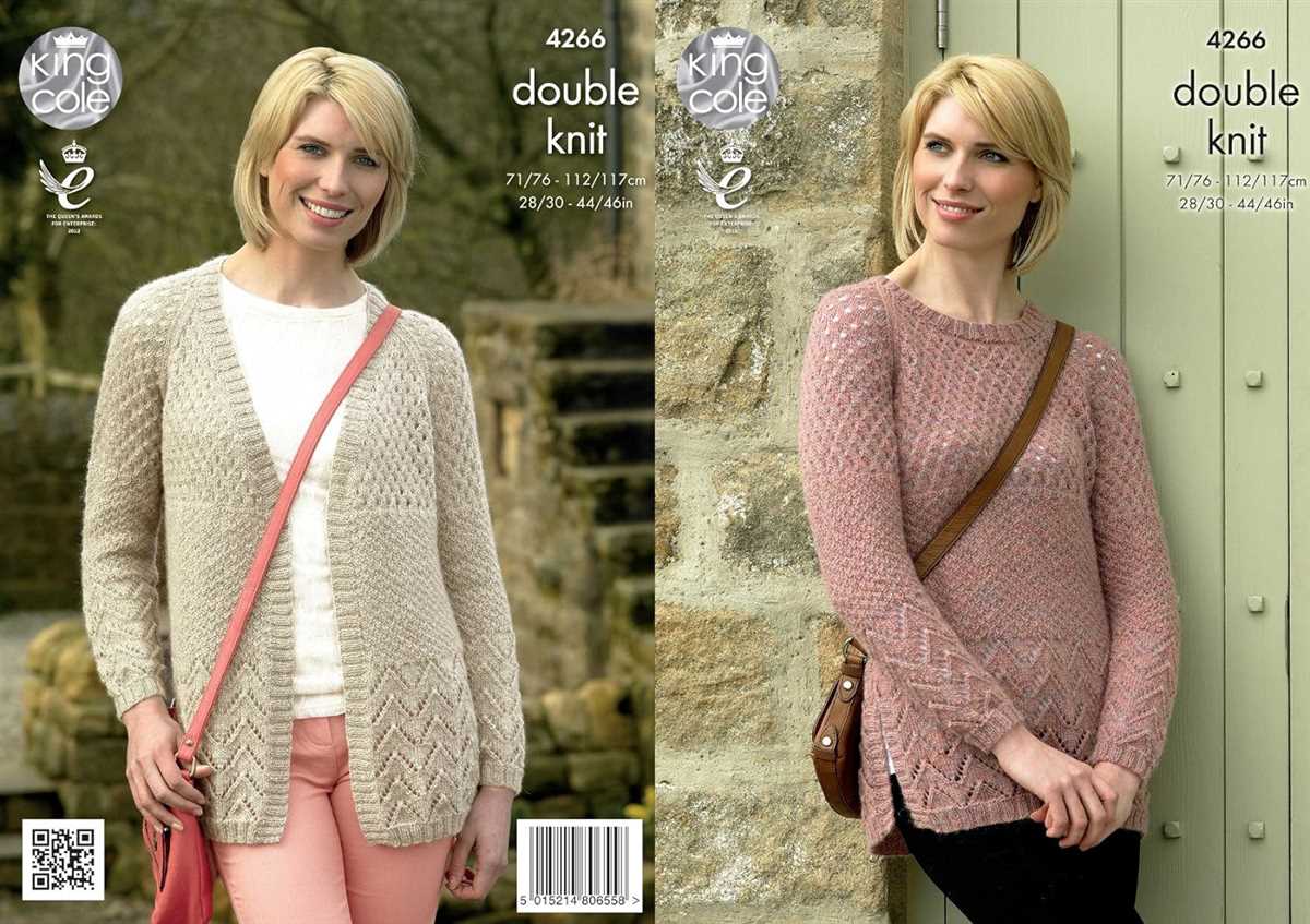 King cole double knitting patterns