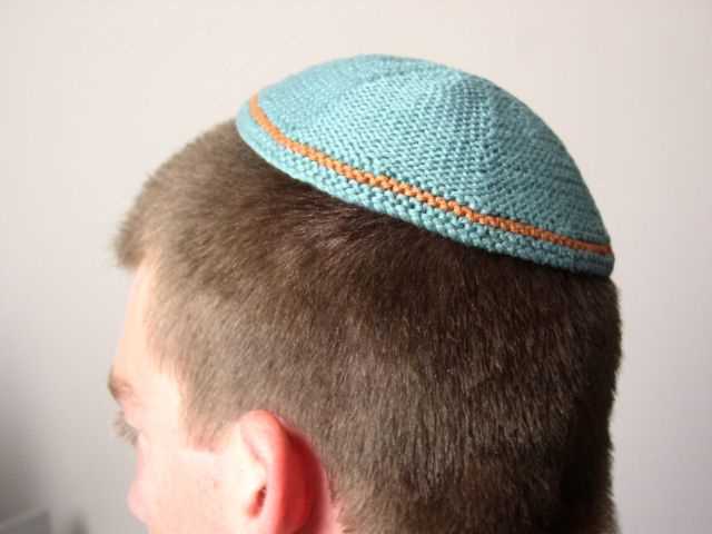 Kippah knitting pattern