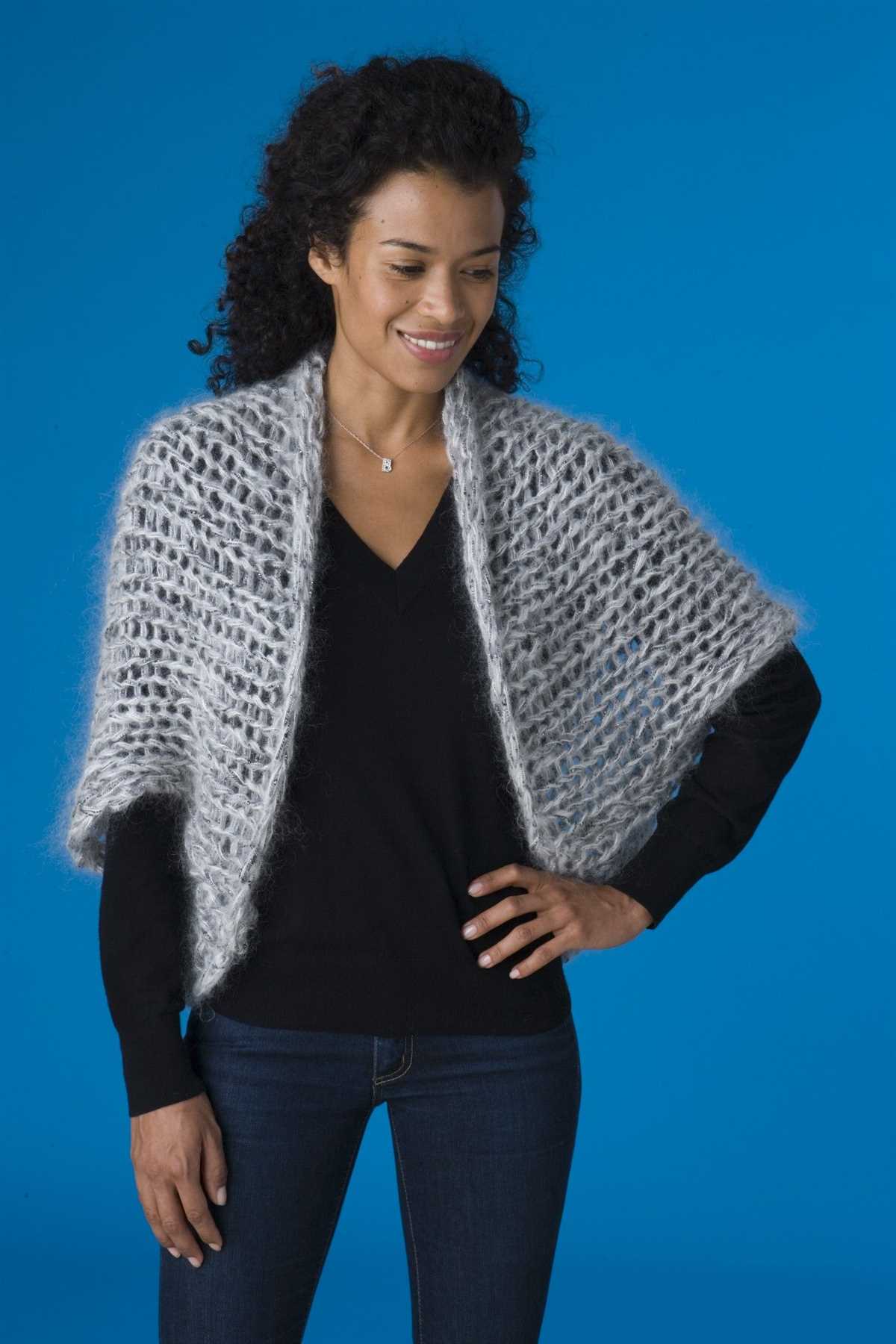 Cocoon shrug knitting pattern free