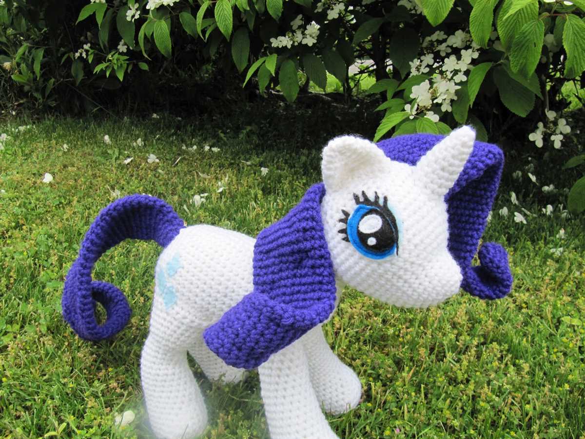 My little pony knitting pattern