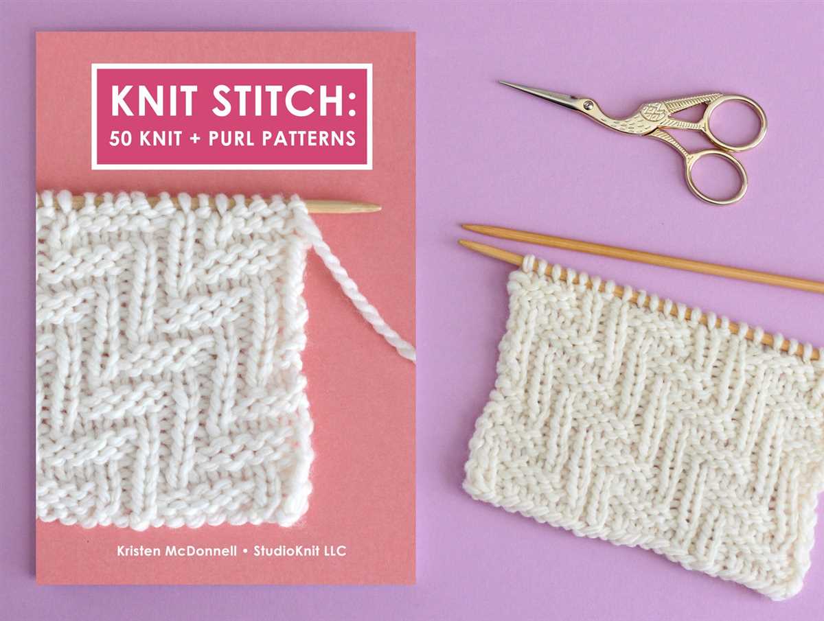 Knit and purl blanket patterns