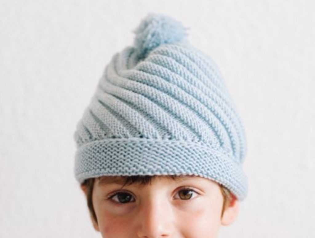 Knit baby hat free pattern