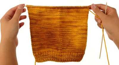 Knit bag pattern straight needles