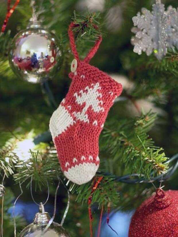 Knit christmas ornaments free patterns