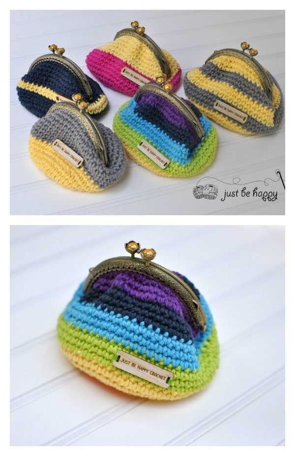 Knit coin purse pattern free