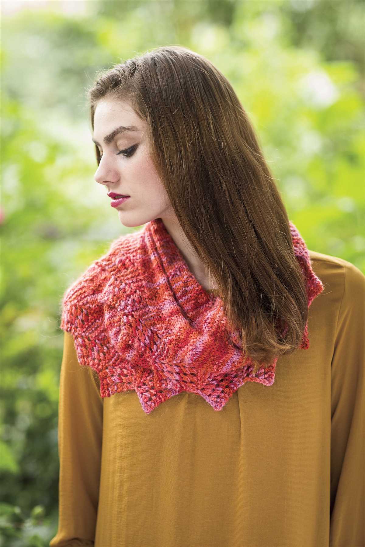 Knit cowl pattern