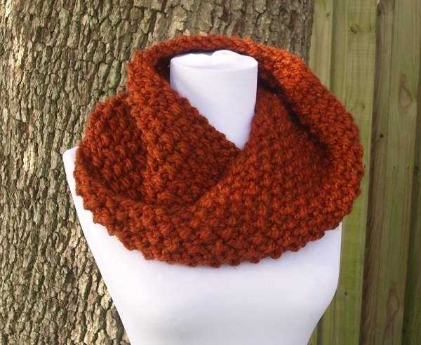 Knit cowl pattern