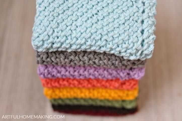 Knit dishrag pattern