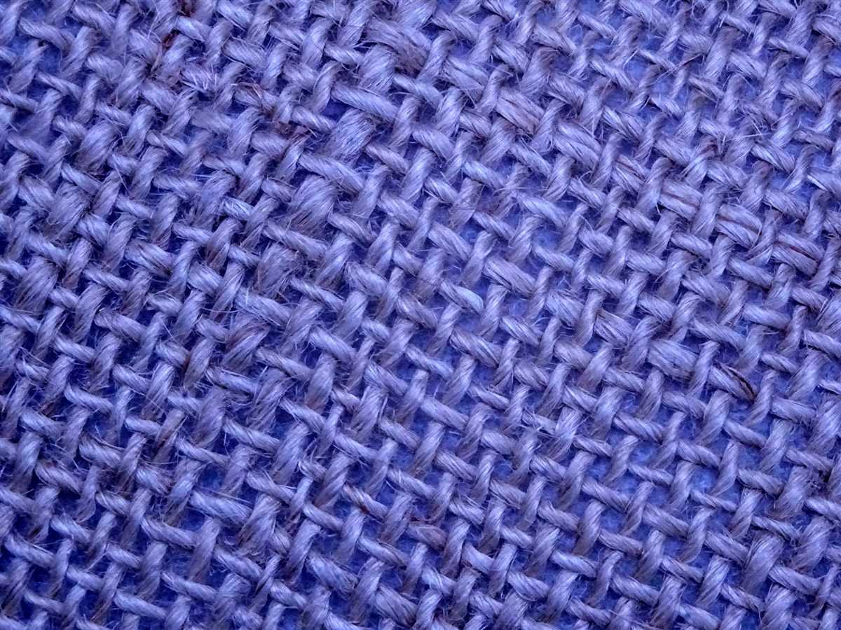 Knit fishnet pattern