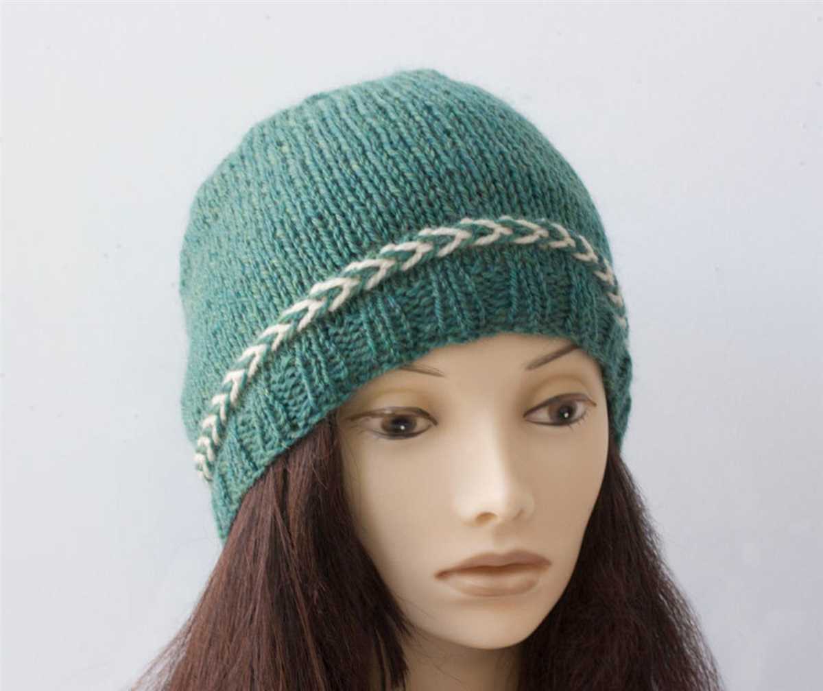 Knit hat patterns for women