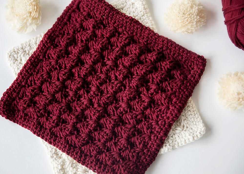 Knit potholder pattern easy