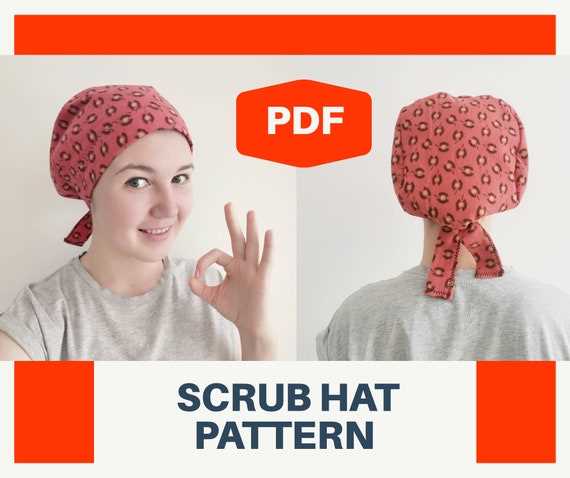 Knit scrub cap pattern