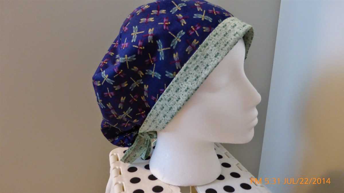 Knit scrub cap pattern