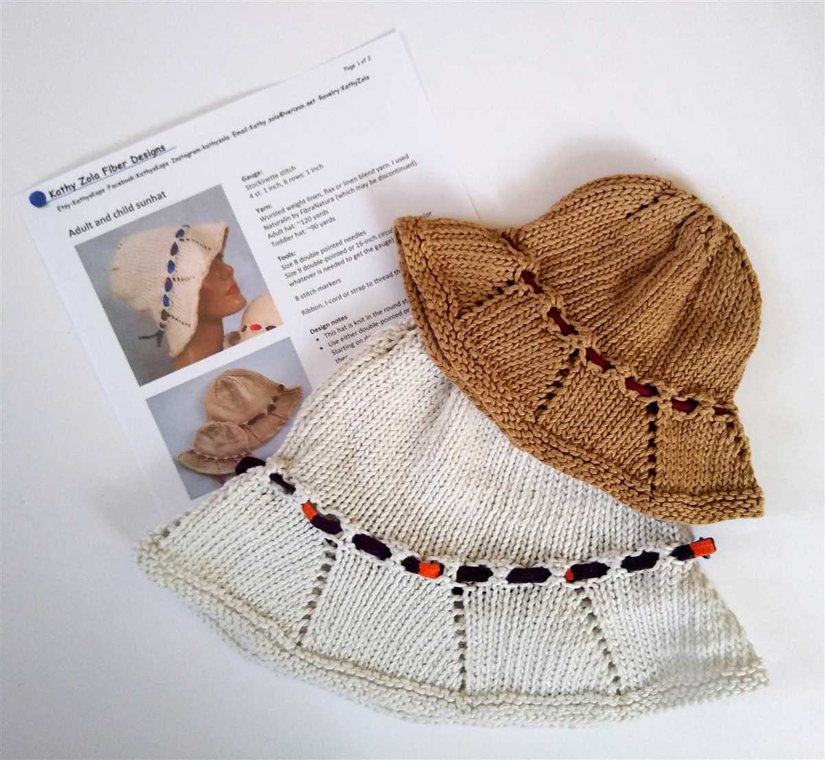 Knit a bucket hat pattern