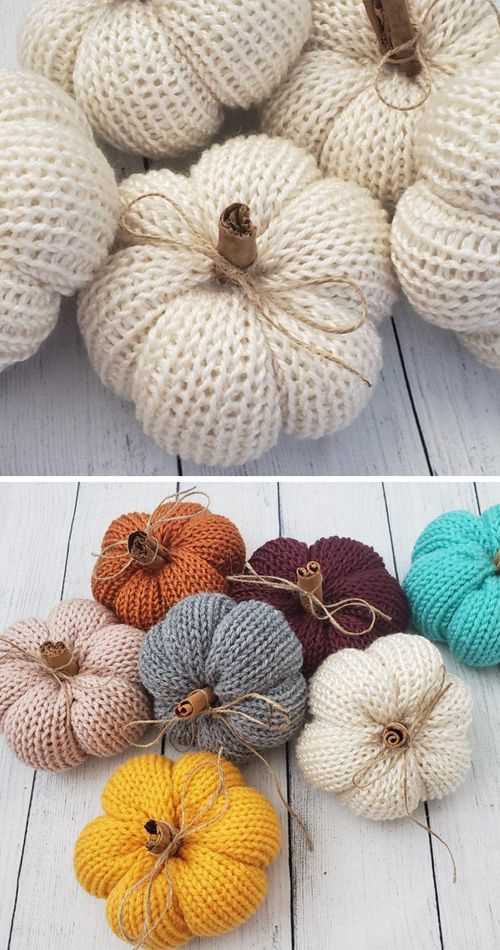 Knit a pumpkin free pattern