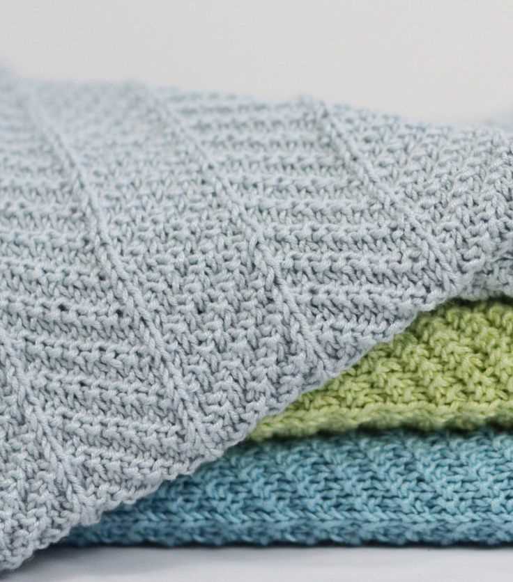 Knit and purl blanket patterns