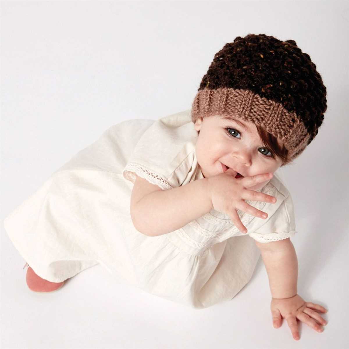 Knit baby hat free pattern