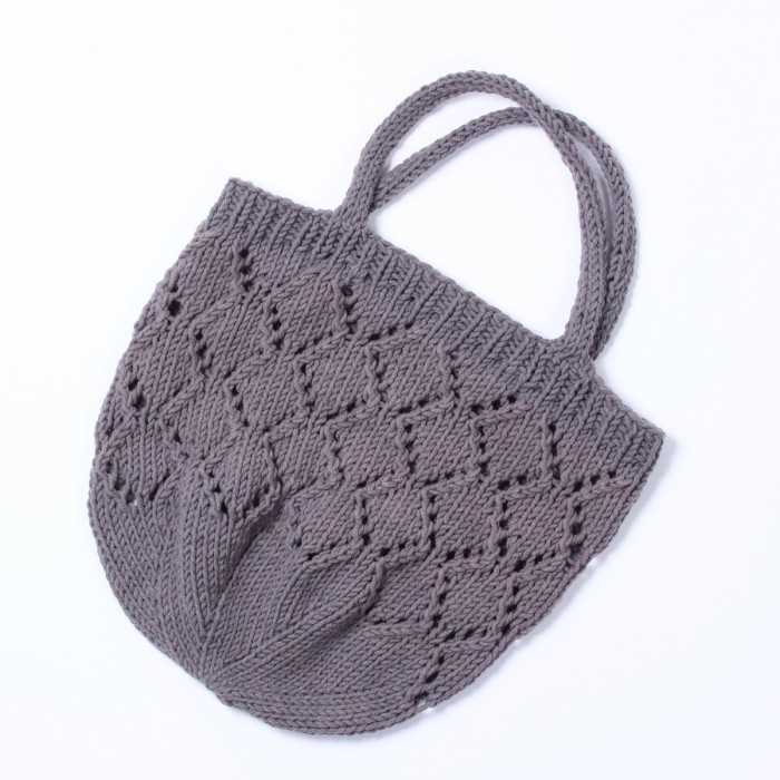 Knit beach bag pattern