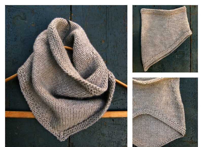 Knit cowl pattern