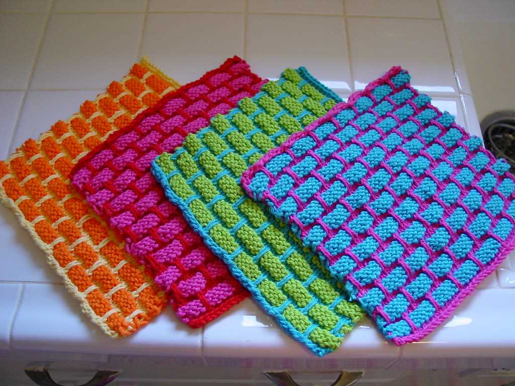 Knit dishrag pattern