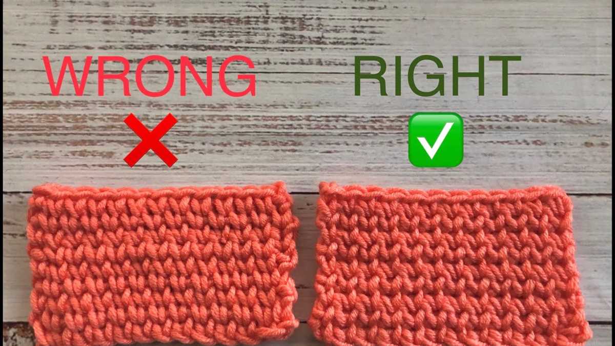 Knit every row pattern