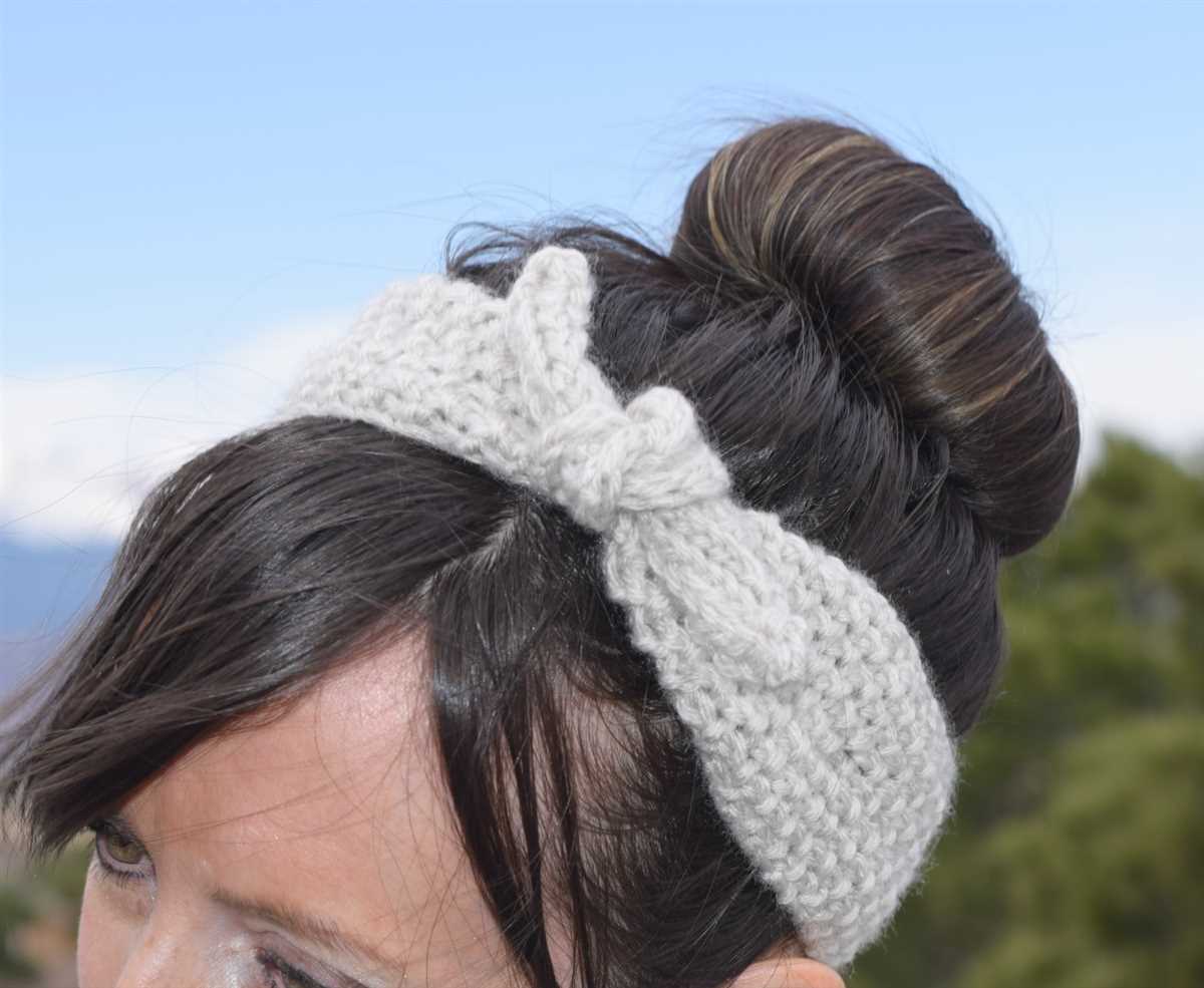 Knit headband sewing pattern