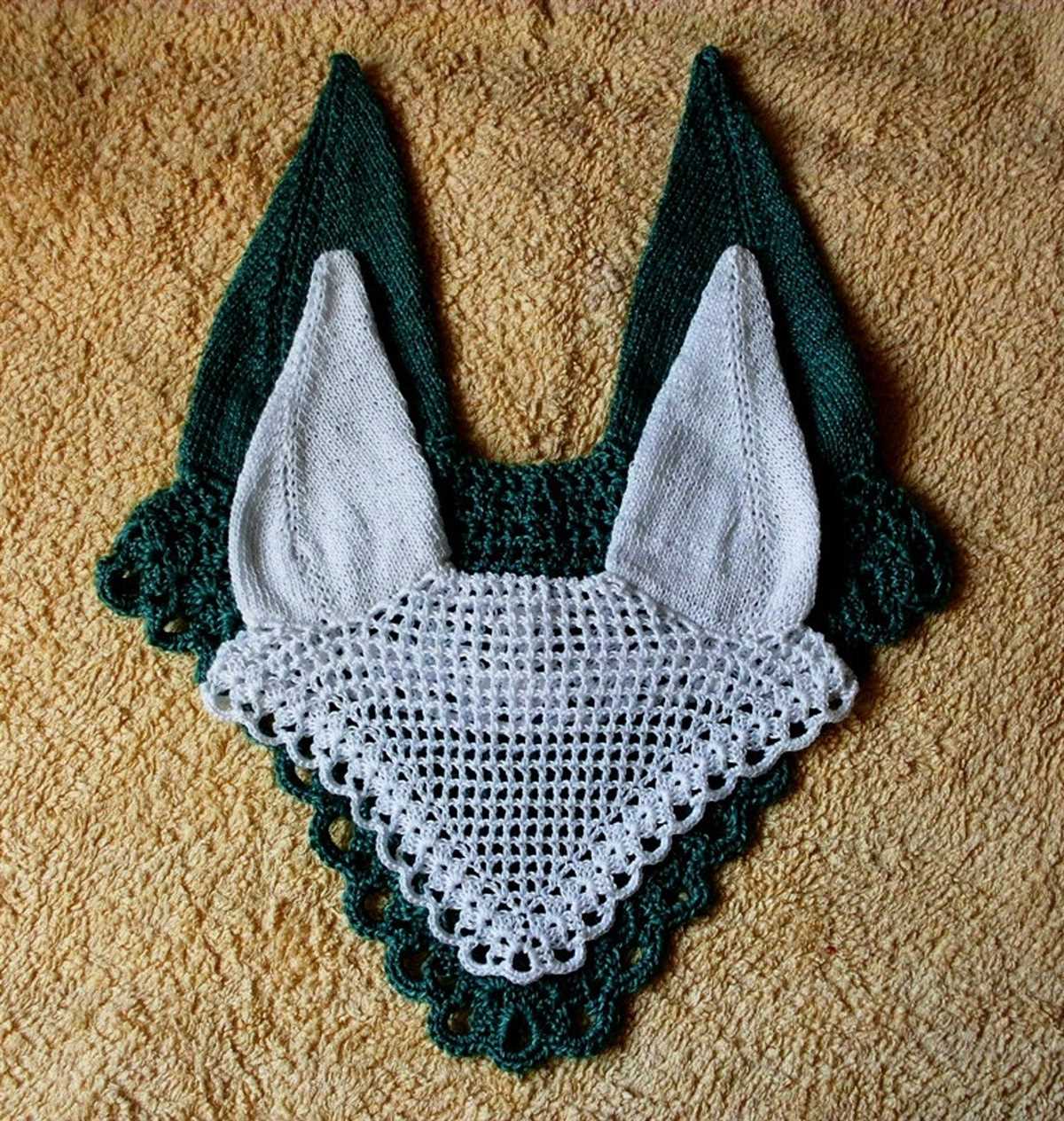 Knit horse bonnet pattern