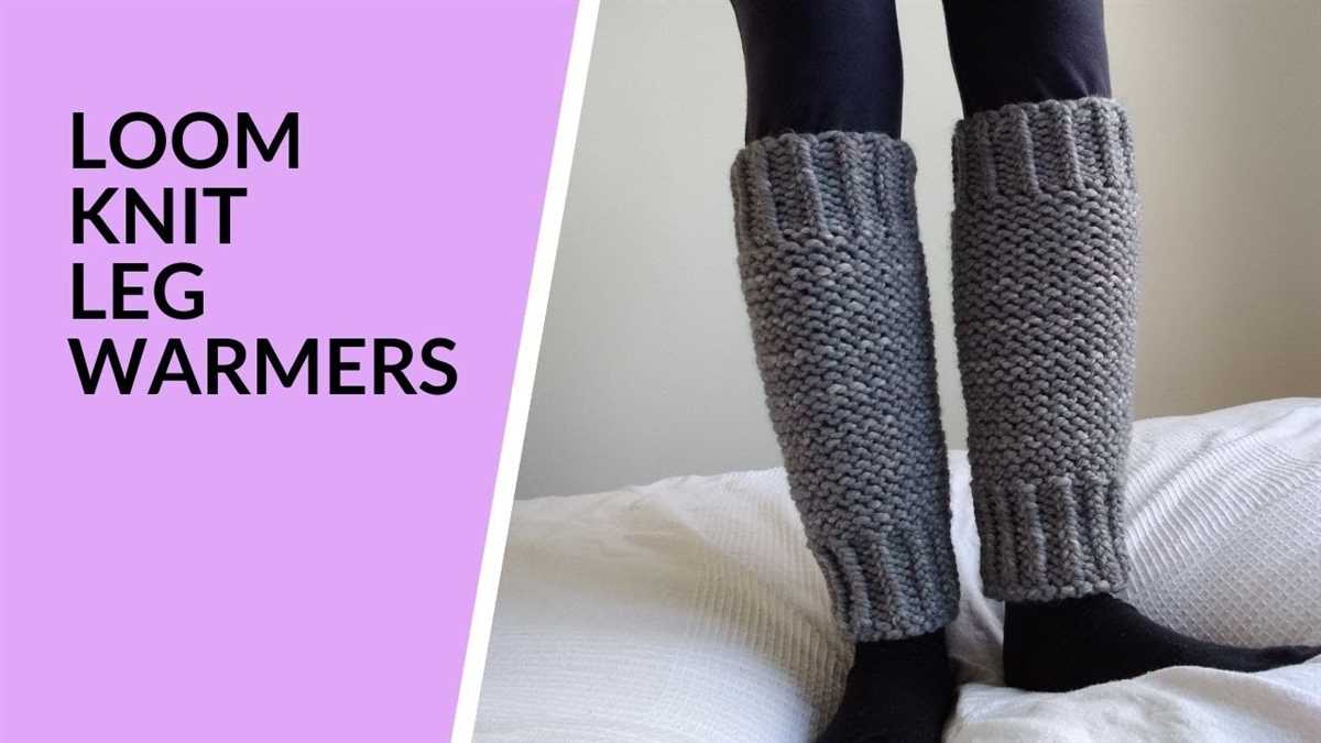 Knit leg warmer patterns