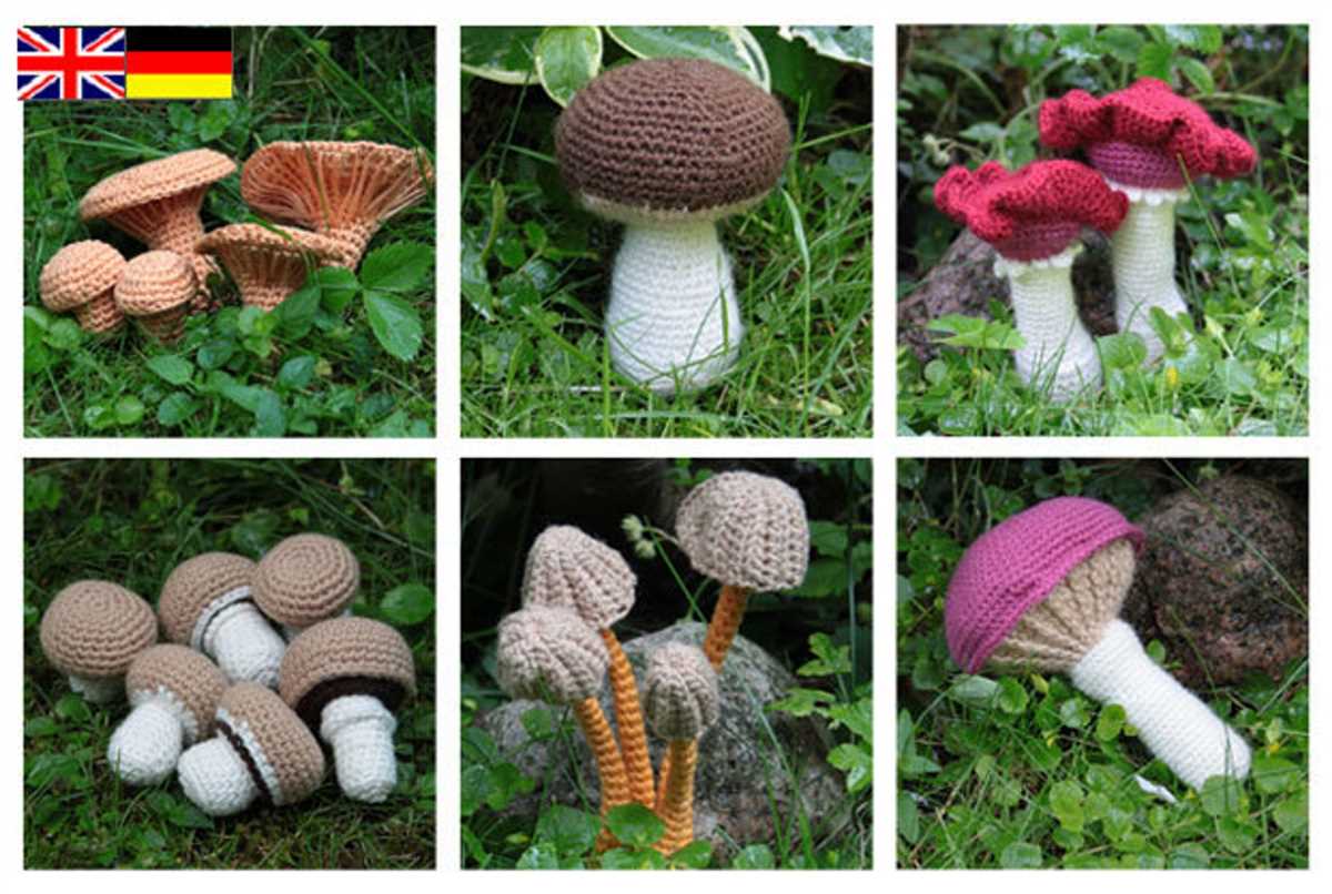 Knit mushroom hat pattern