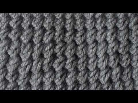 Knit pattern for scarf