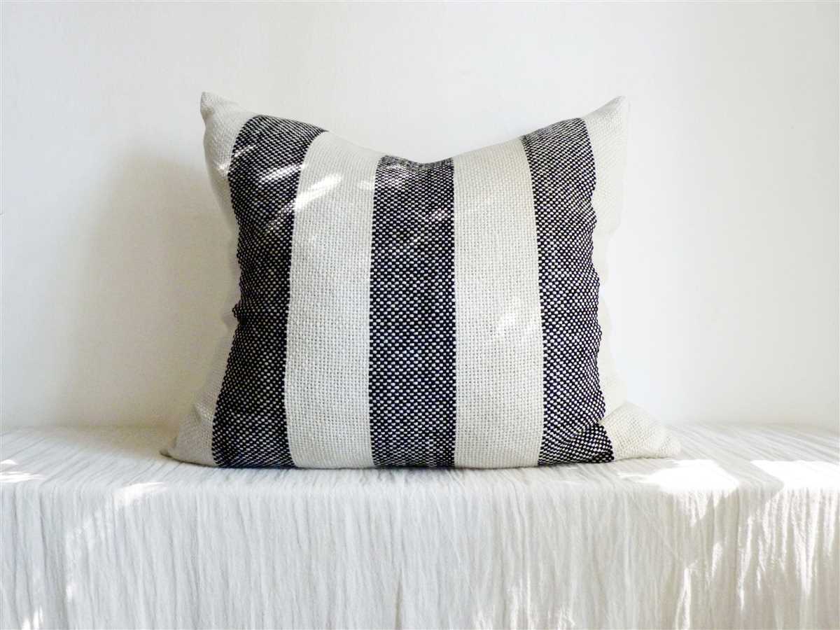 Knit pillow case pattern