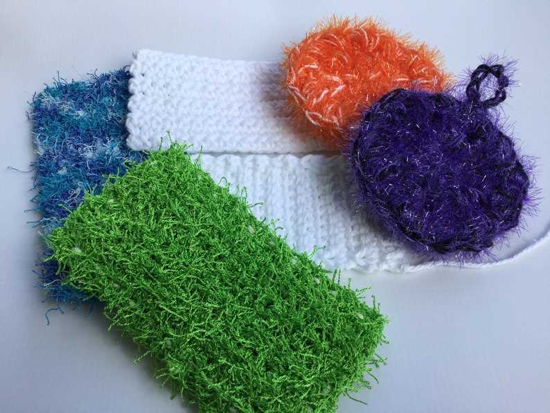 Knit scrubbies pattern free