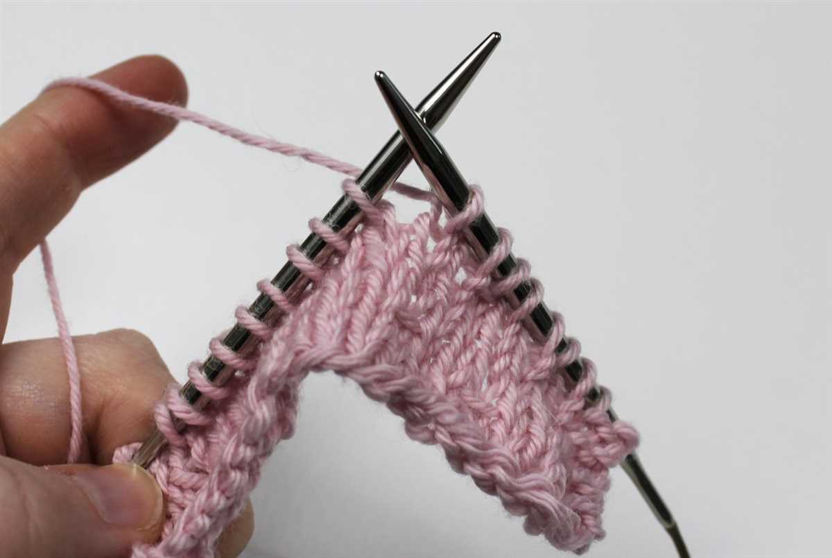 Knit slip stitch patterns