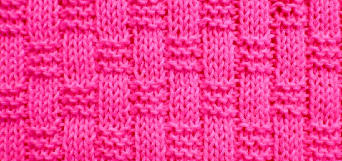 Knit stitch pattern multiple of 3